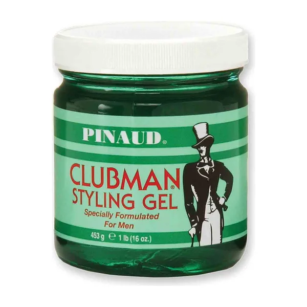 A jar of Clubman styling gel
