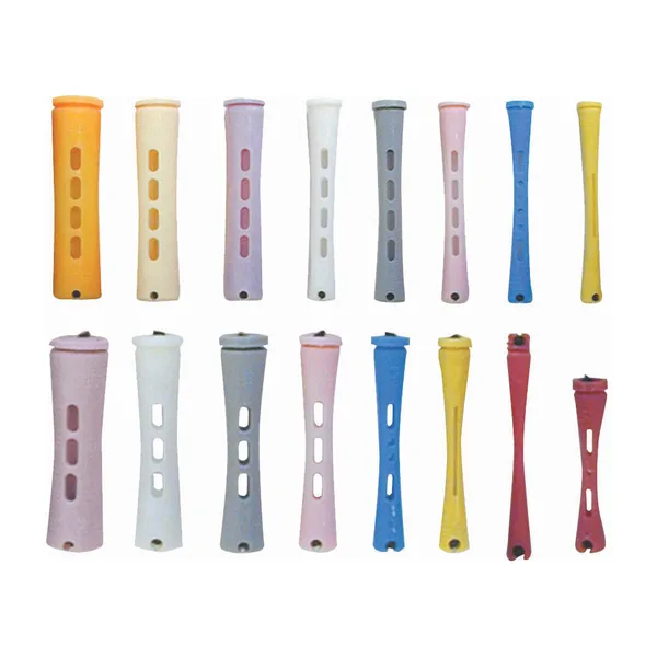 Rows of colored concave perm rods